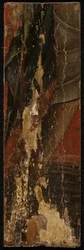 Heiliger Franziskus (Rückseite des Panels), Mitte 1300er